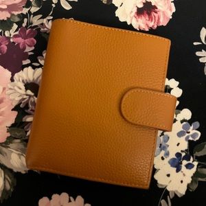 Moterm Pocket Regular Rings Planner - Genuine Leather Binder Organizer